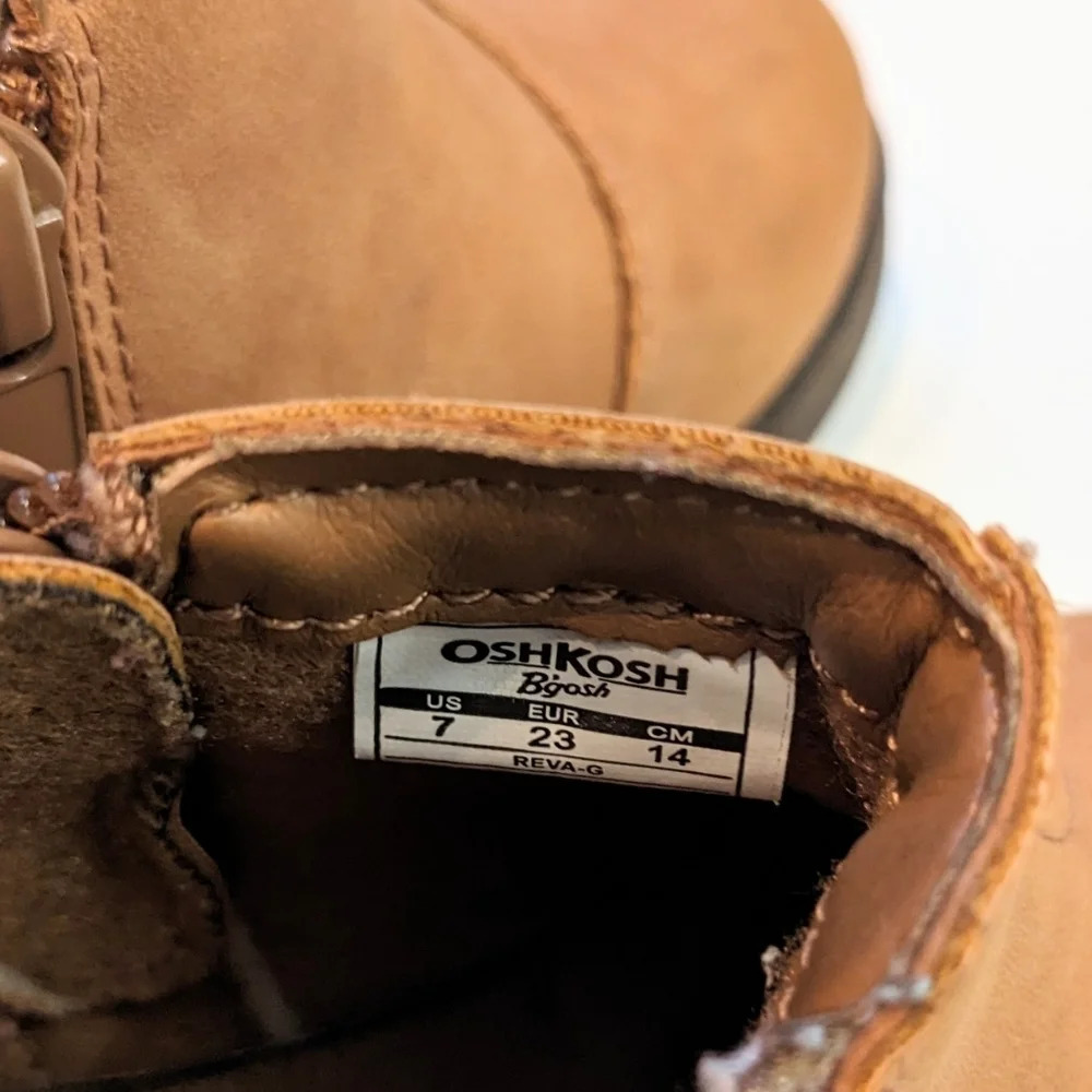 Toddler Girls OSHKOSH REVA Ankle Boots - Picture 6 of 9